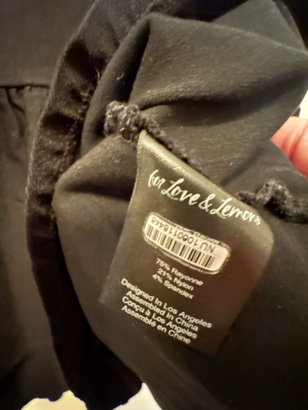 For Love & Lemons Kindred Black Tiered Mini Dress - Size Medium - NWOT - Picture 14 of 14